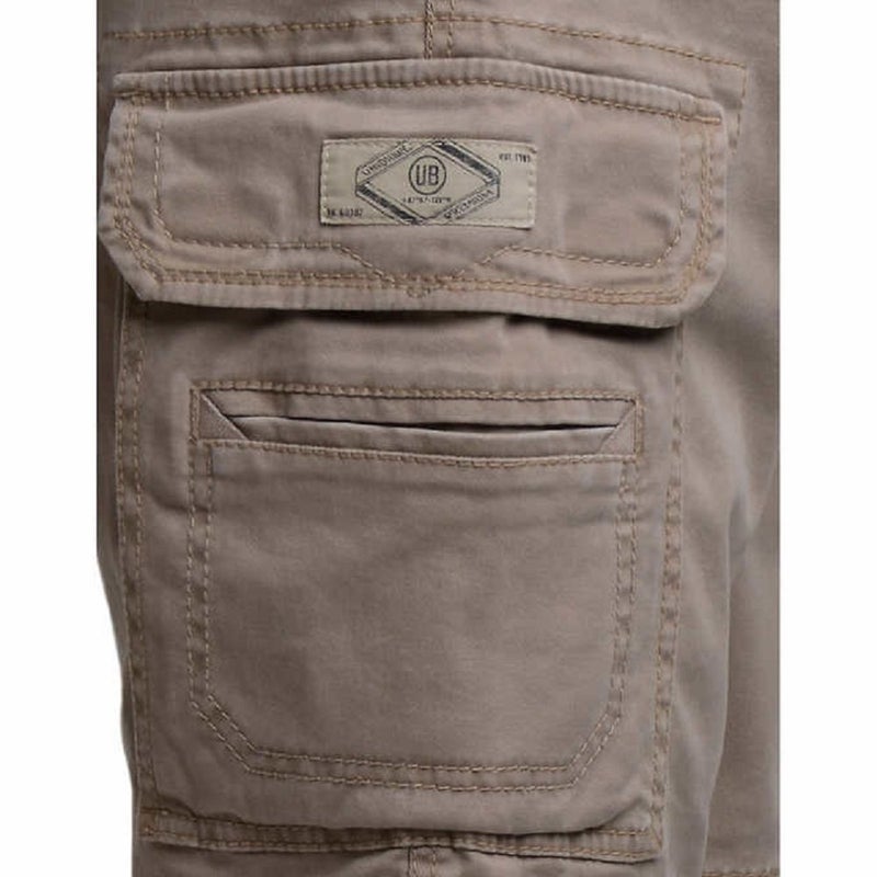 UNIONBAY Men's Wyatt Stretch Cargo Short (Tan, 38) - Image 3